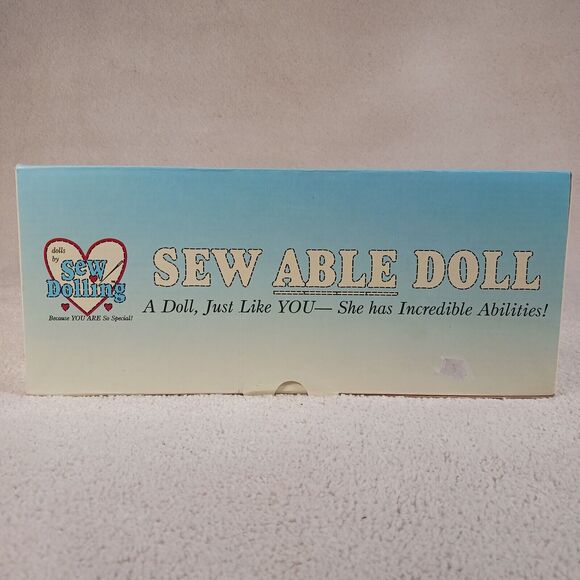 Taylor The Sew Able Doll A Doll Just Like YOU-She Has Incredible Abilities Rare - Picture 3 of 5